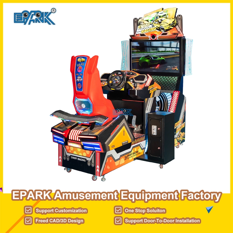 Indoor Amusement Coin Operated Arcade Car Racing Game Machine,Racing ...