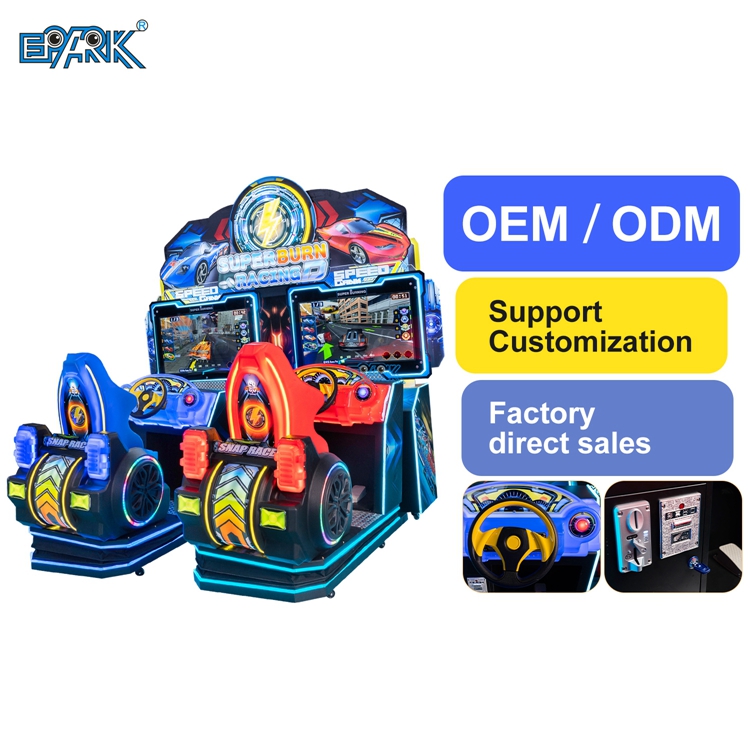 Arcade Racing Simulator Coin Operated Game Machine
